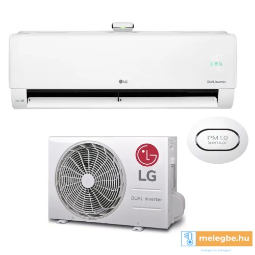 LG Dual Cool & Pure AP12RK oldalfali mono split klíma - 3.5 kW