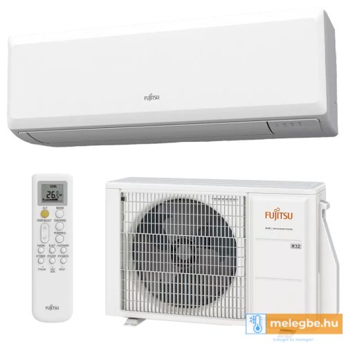 Fujitsu Eco ASYG07KPCE / AOYG07KPCA oldalfali mono split klíma - 2 kW