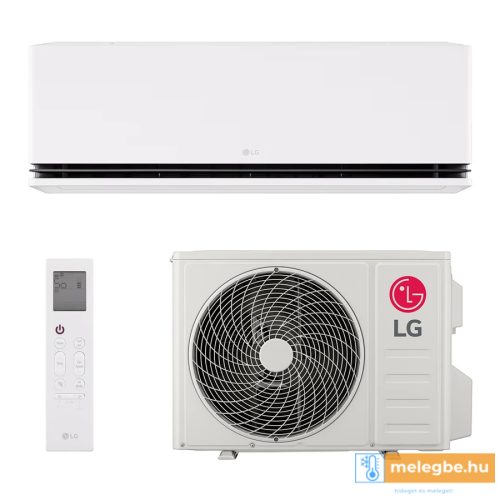 LG Deluxe H09S1D S1 oldalfali mono split klíma - 2.6 kW