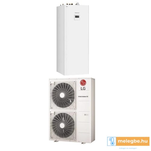 LG Therma-V HUN121MRB 2 csöves hydrosplit levegő-víz hőszivattyú - 12 kW