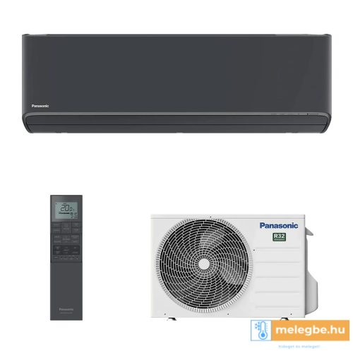 Panasonic Etherea KIT-XZ25-ZKE-H oldalfali mono split klíma - 2.5 kW