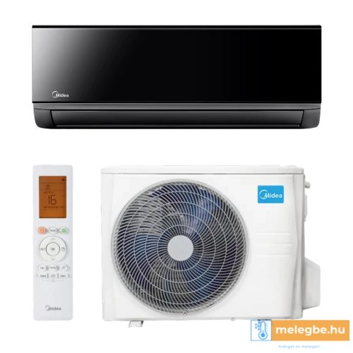 Midea Xtreme Save Black MG2X-09-BL-SP oldalfali mono split klíma - 2.6 kW