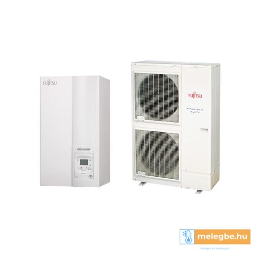 Fujitsu Waterstage HP 11/3F High Power V2 WSYK160DG9 / WOYK112LCTA osztott levegő-víz hőszivattyú - 10.8 kW