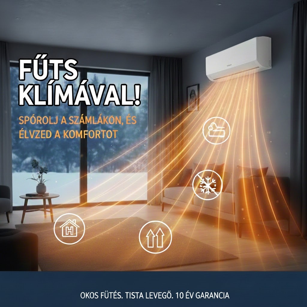  Klímával fűteni - így válassz fűtésre optimalizált klímát